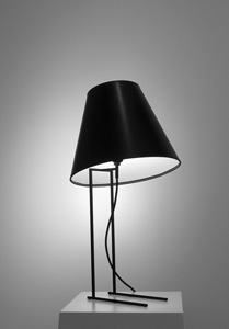 Designfenzider, Ron Gilad, Lamp No. 17 / Black Shade.